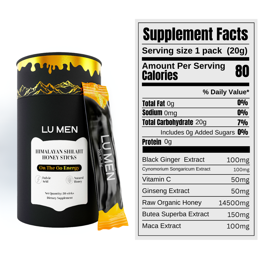 LU MEN - Honey Sticks of 30